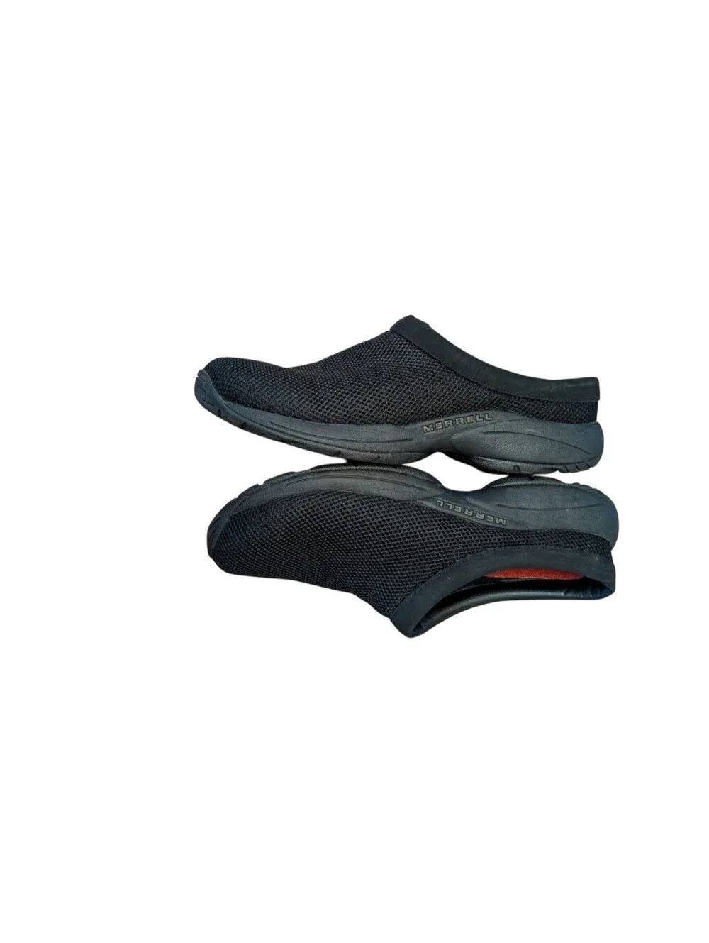 Merrell black Encore Breeze slip-on clogs breathable mesh performance men's 15